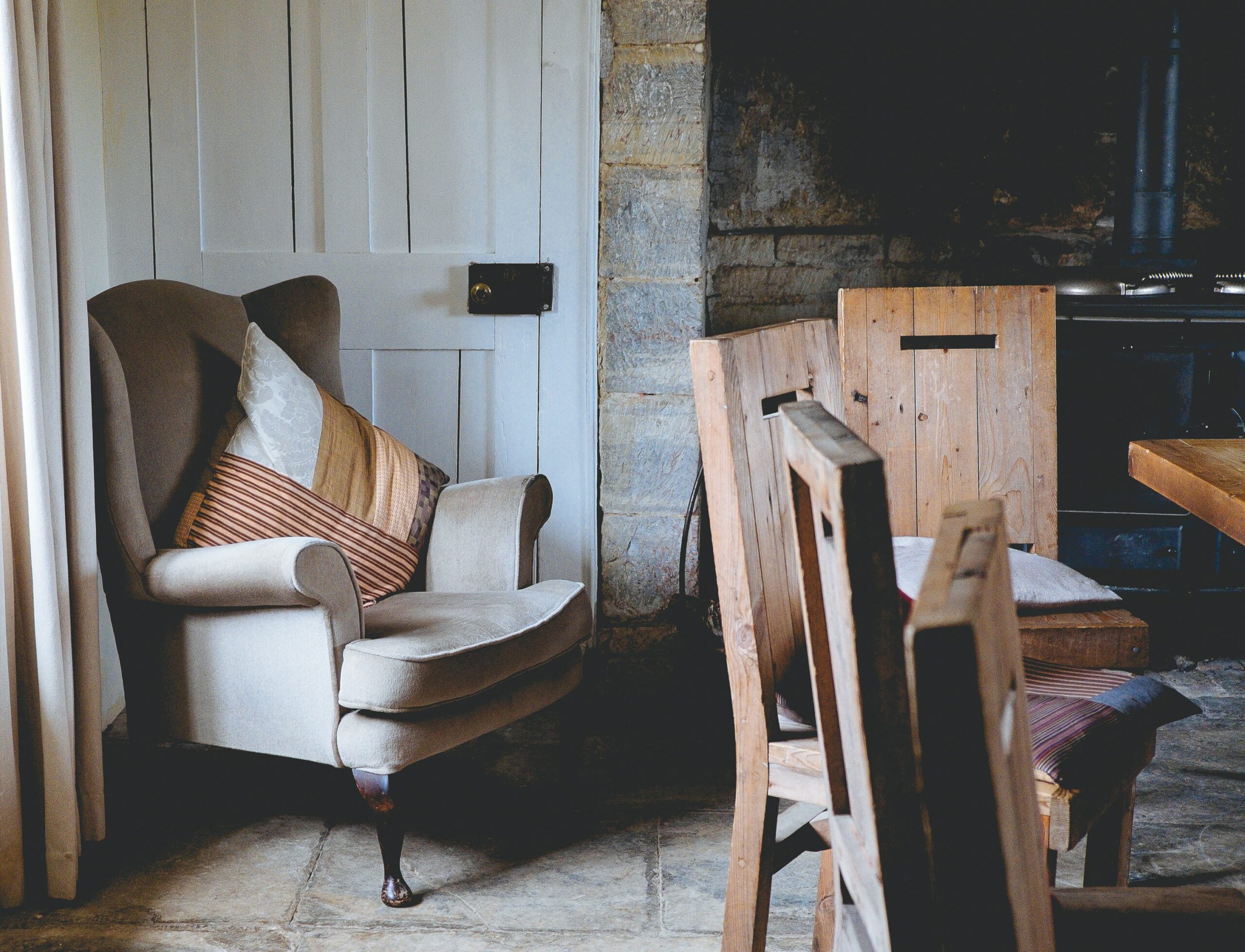 Intérieur maison de campagne